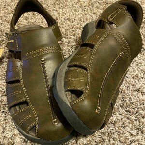 earth spirit men's davis slide sandal